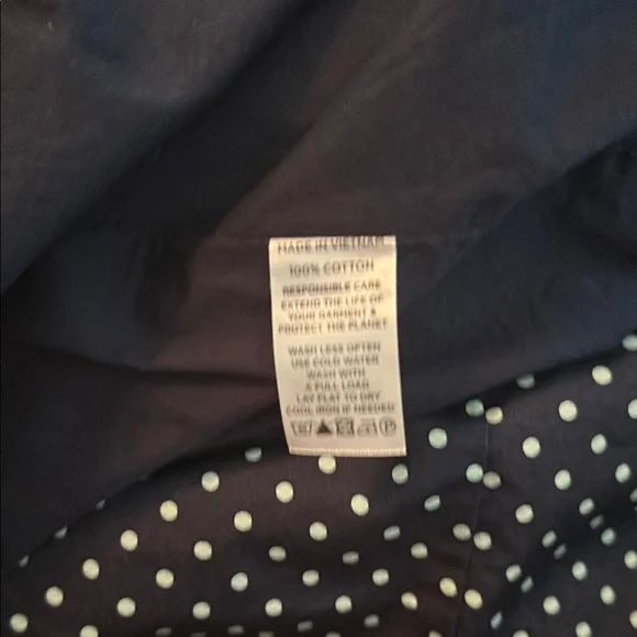 *SOLD*  Hill House Womens Jacqueline Cotton Satin Polka Dot Dress - Size S - Picture 11 of 11